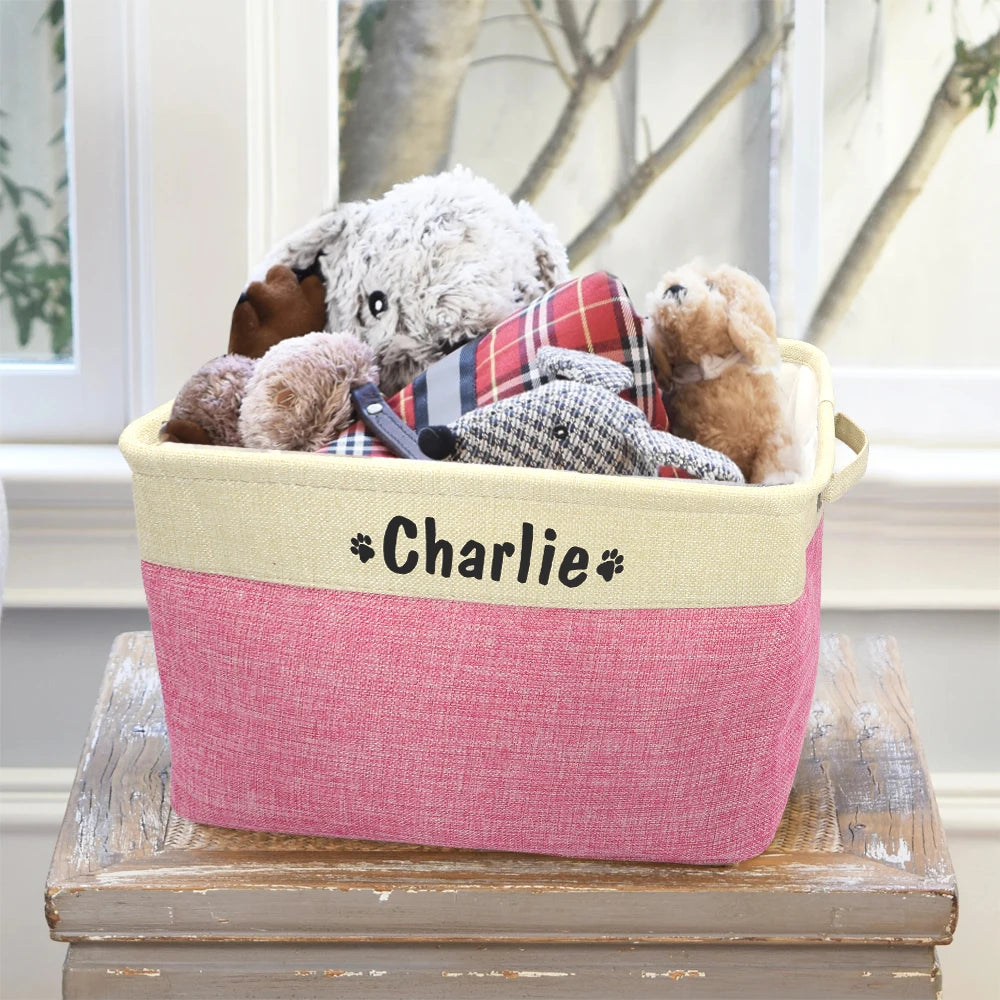 Pet Toy Storage Basket