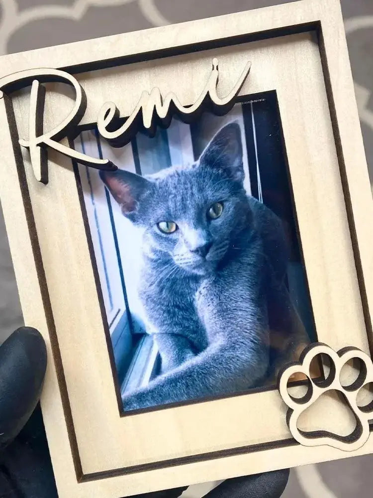 Pet Photo Frame with Name