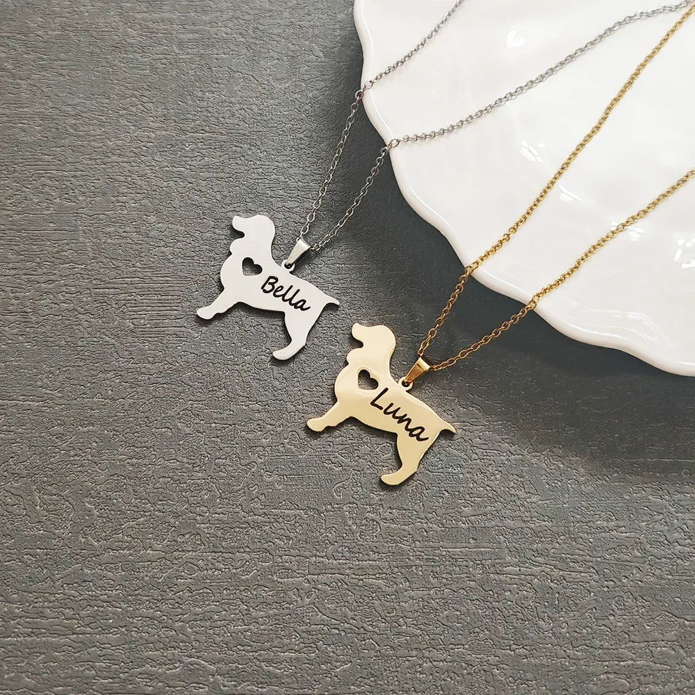 Dog Memorial Necklace