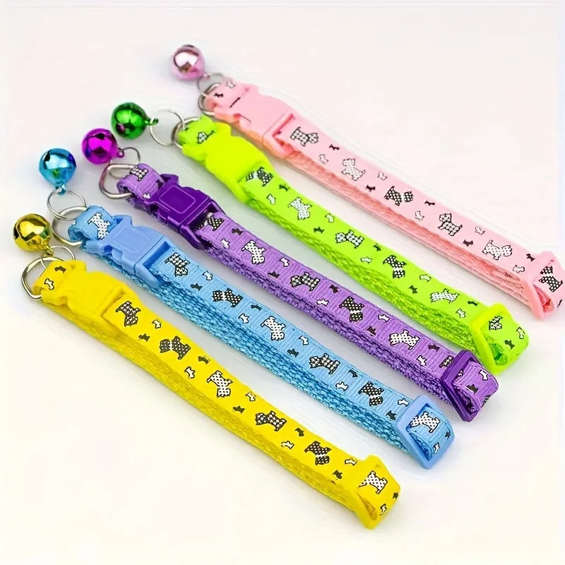 Nylon Pet Collar with Bell