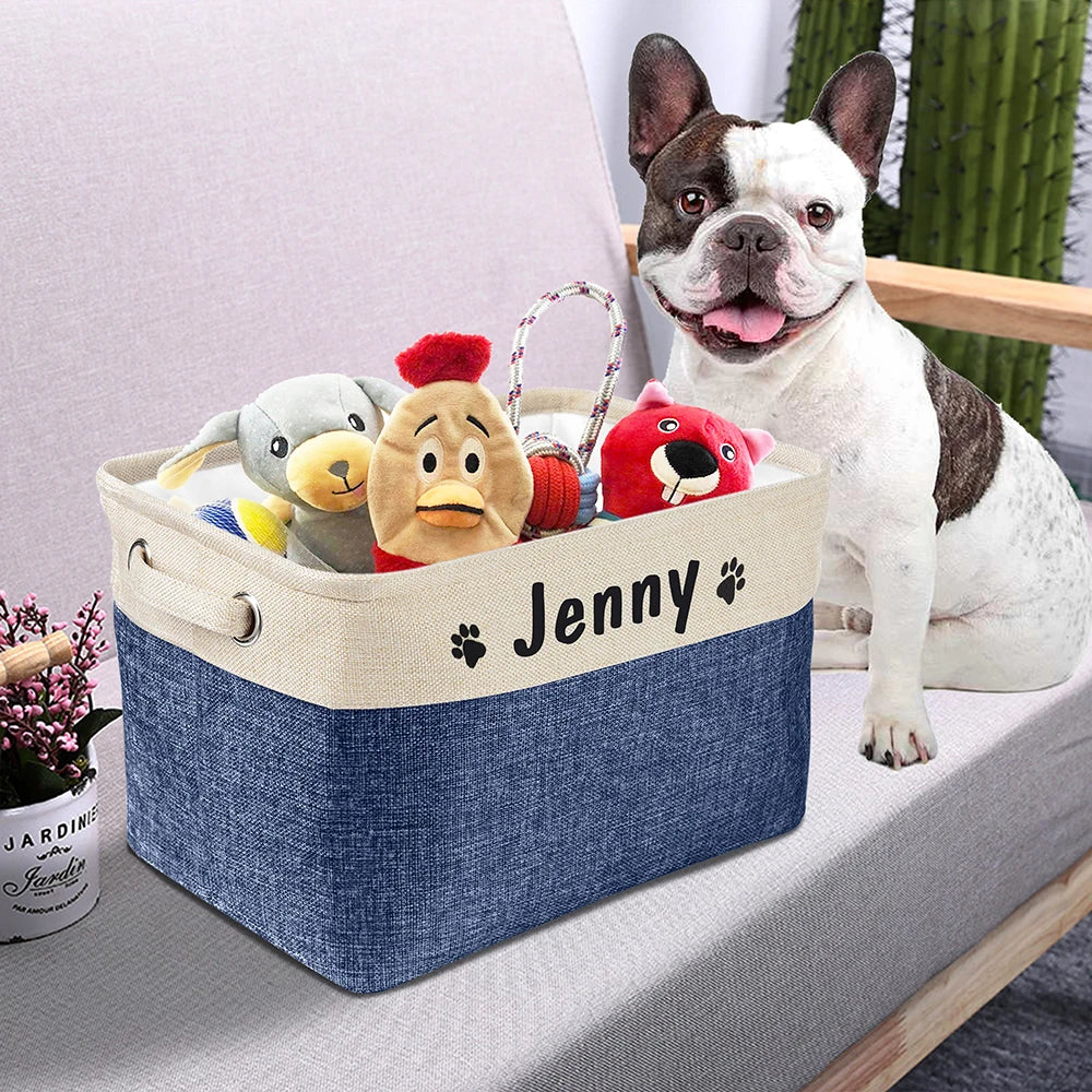 Pet Toy Storage Basket
