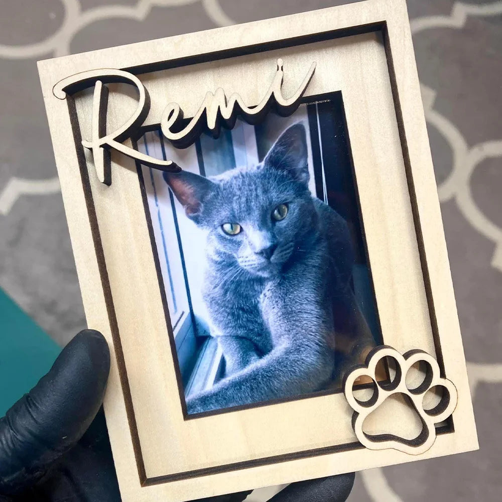 Pet Photo Frame with Name