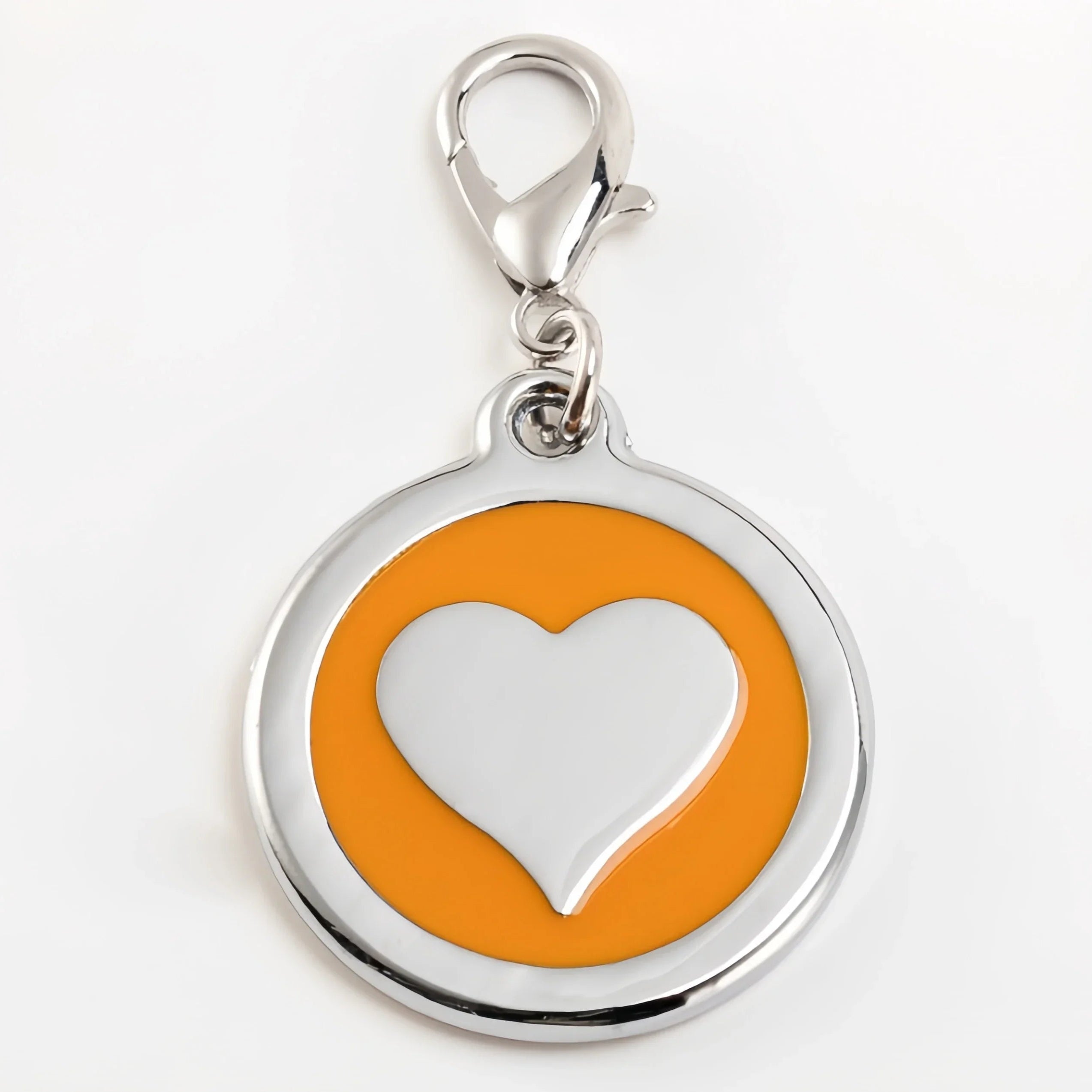 Paw Print Dog ID Tag