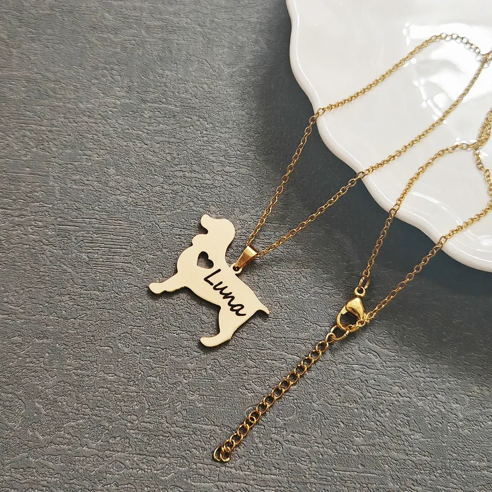 Dog Memorial Necklace