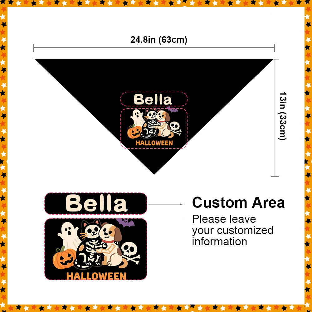 Halloween Bandanas for Pet