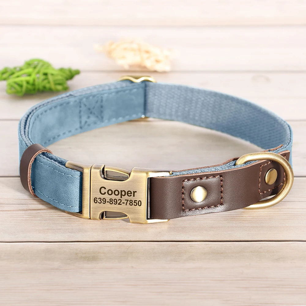 PU Leather Dog Collar