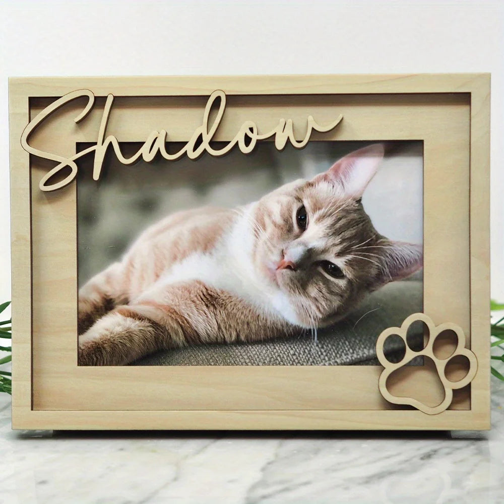 Pet Photo Frame with Name