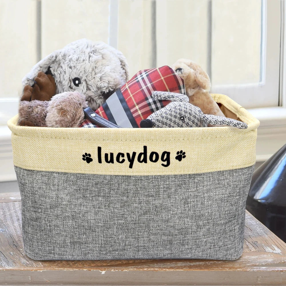 Pet Toy Storage Basket