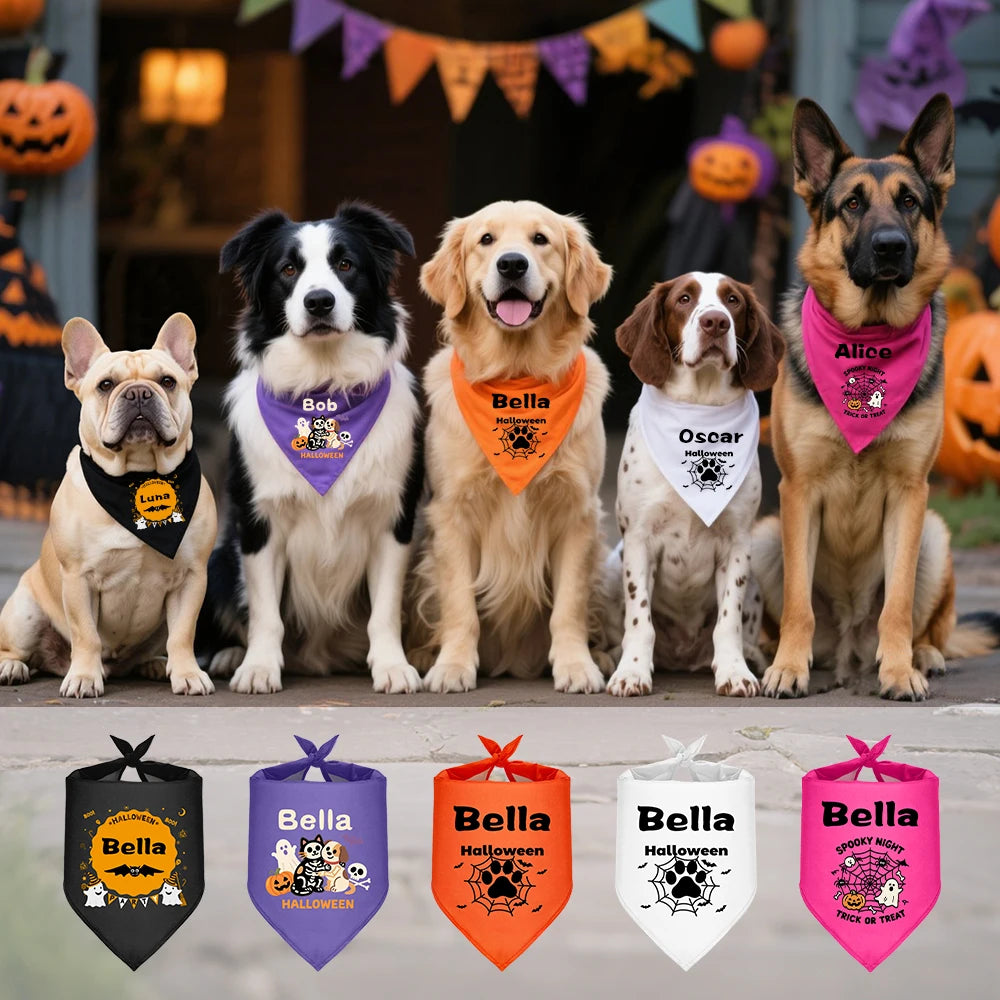 Halloween Bandanas for Pet