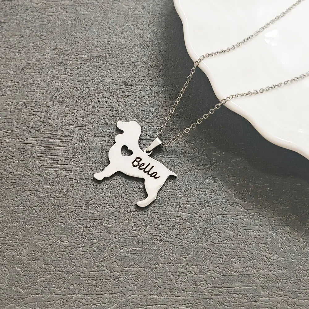 Dog Memorial Necklace