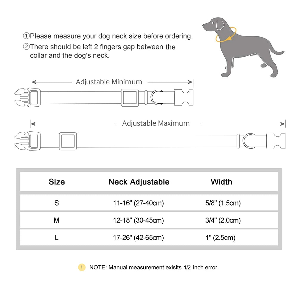 Waterproof PVC Dog Collar