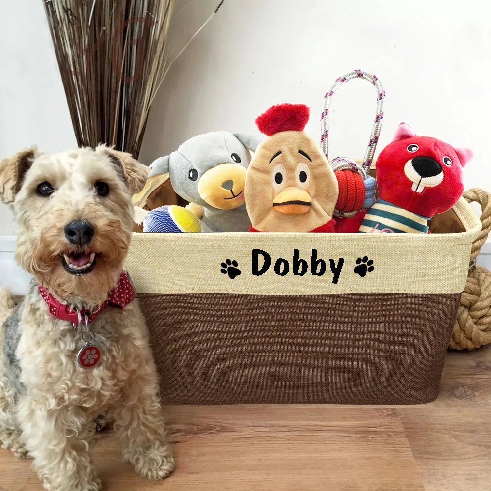 Pet Toy Storage Basket