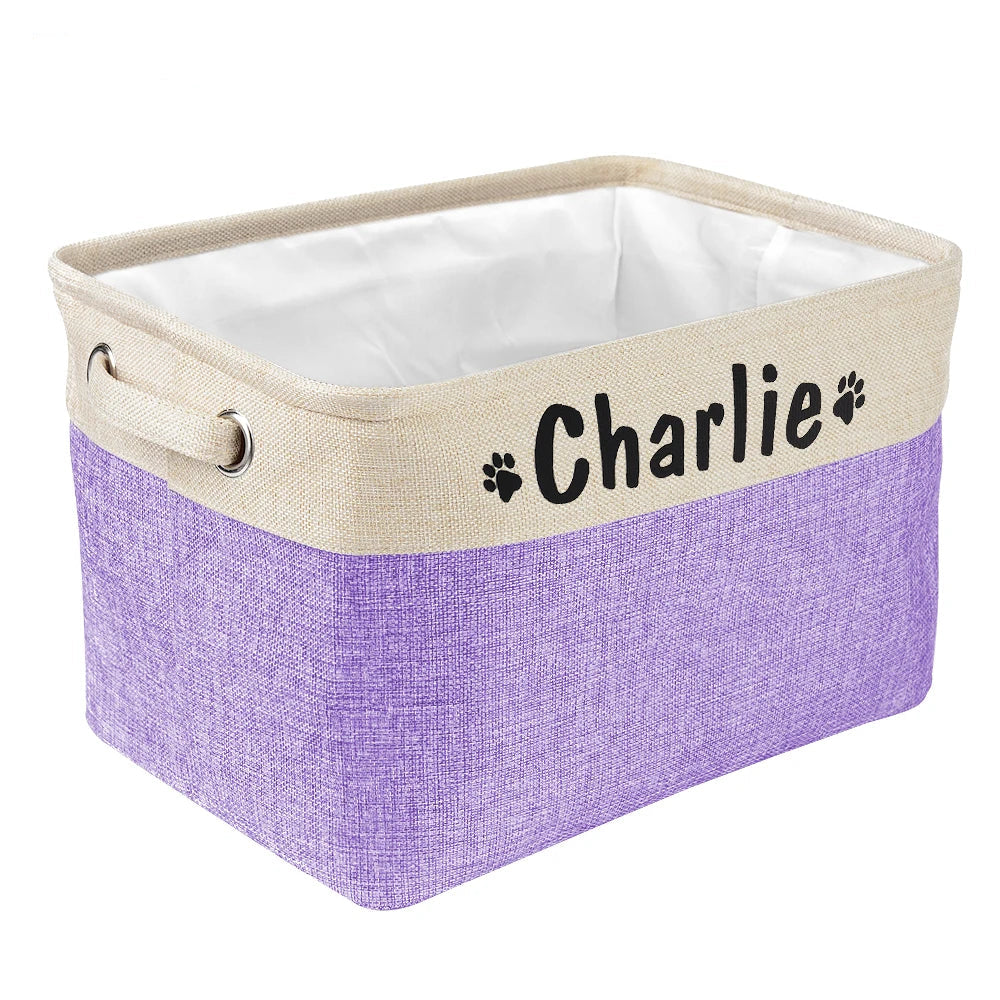 Pet Toy Storage Basket