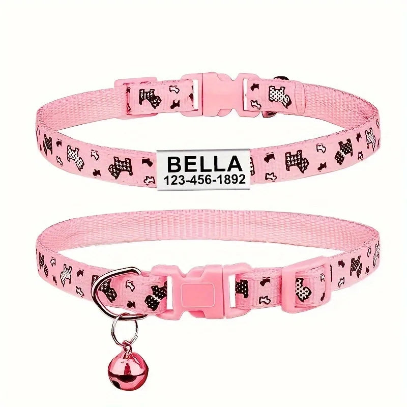 Nylon Pet Collar with Bell