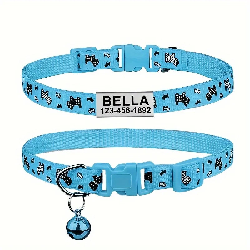 Nylon Pet Collar with Bell