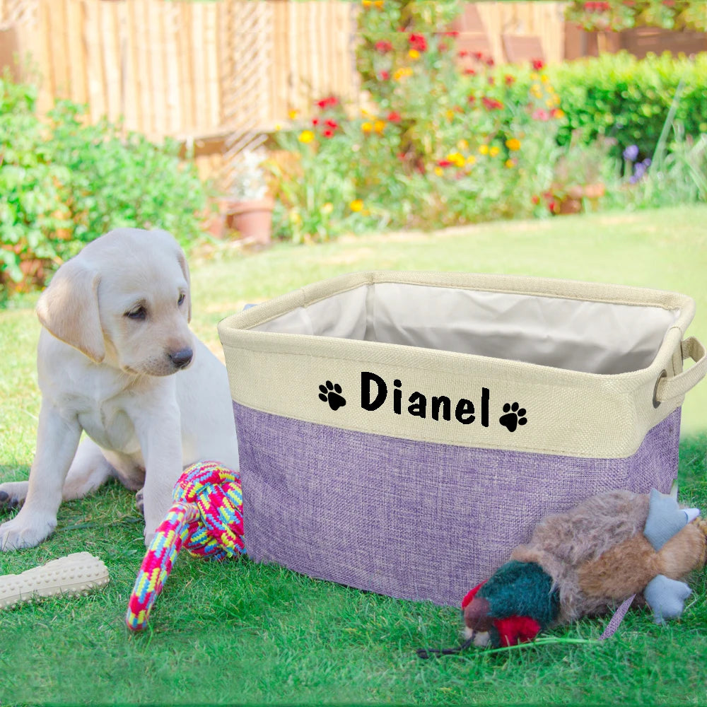 Pet Toy Storage Basket