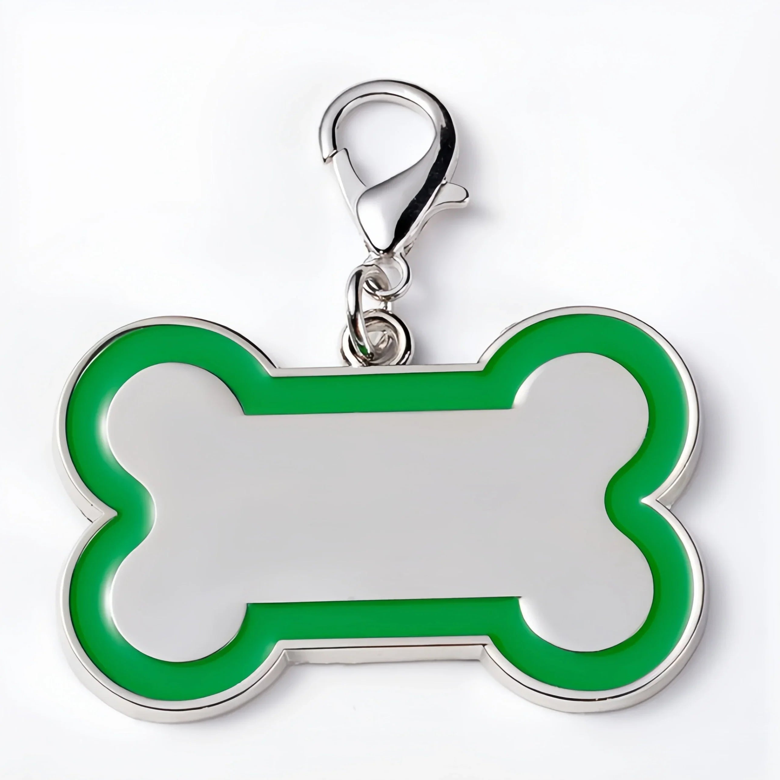 Paw Print Dog ID Tag