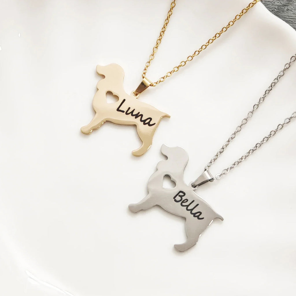 Dog Memorial Necklace