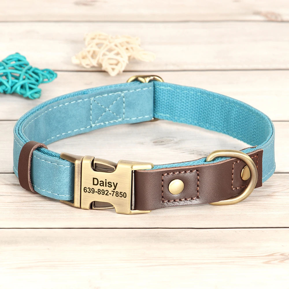PU Leather Dog Collar