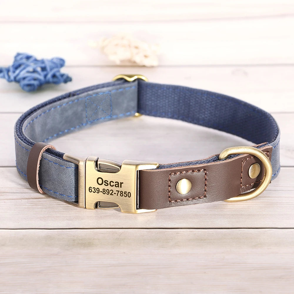 PU Leather Dog Collar