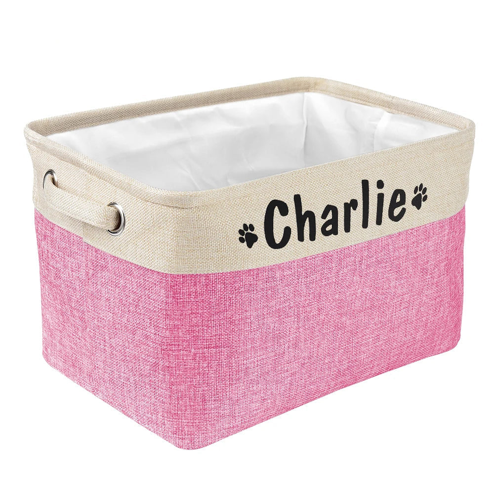 Pet Toy Storage Basket