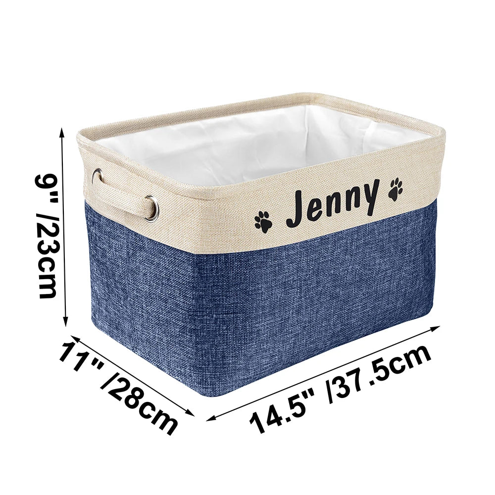 Pet Toy Storage Basket