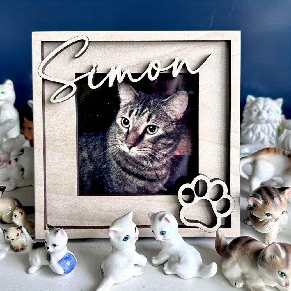 Pet Photo Frame with Name