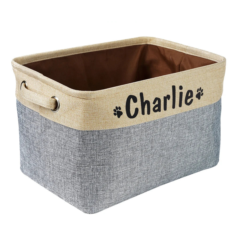 Pet Toy Storage Basket