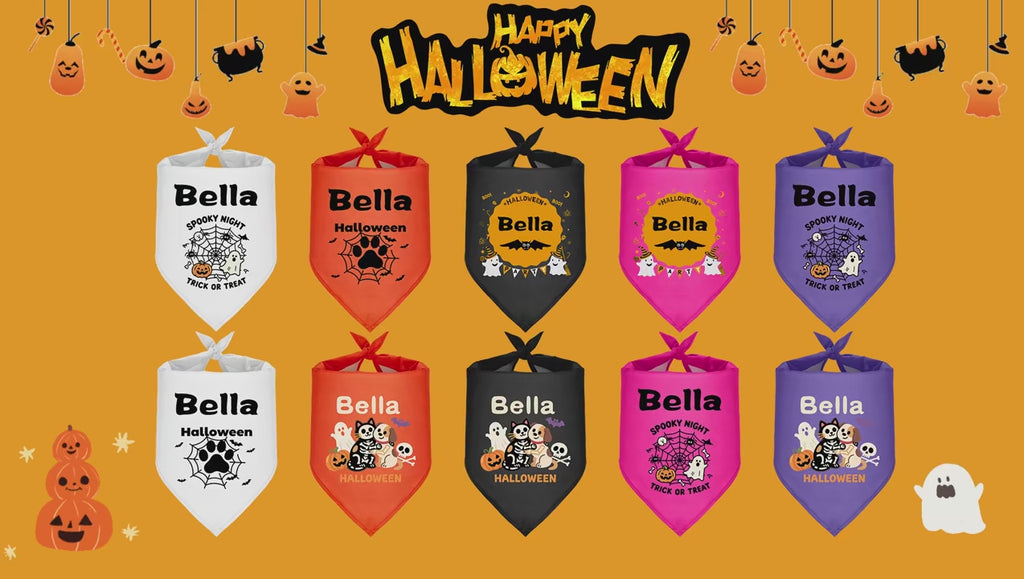 Halloween Bandanas for Pet