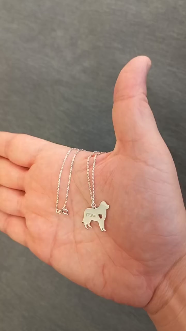 Dog Memorial Necklace